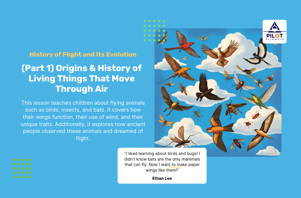 (Part 1) Origins and History of Living Things That Move Through Air